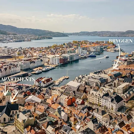 Bryggen Boutique L Uniquely L 2 Min To Floyen *