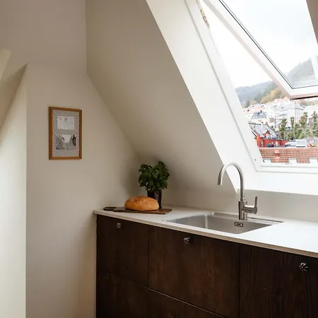 Apartment Bryggen Boutique L Uniquely L 2 Min To Floyen Bergen