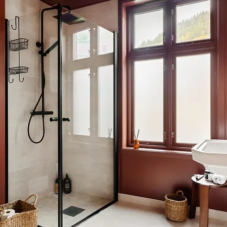 شقة Bryggen Boutique L Uniquely L 2 Min To Floyen برغن