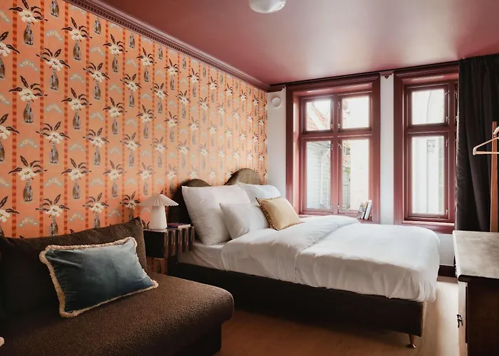 Bryggen Boutique L Uniquely L 2 Min To Floyen Apartament