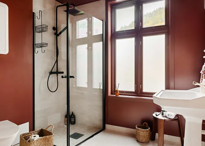 Appartamento Bryggen Boutique L Uniquely L 2 Min To Floyen