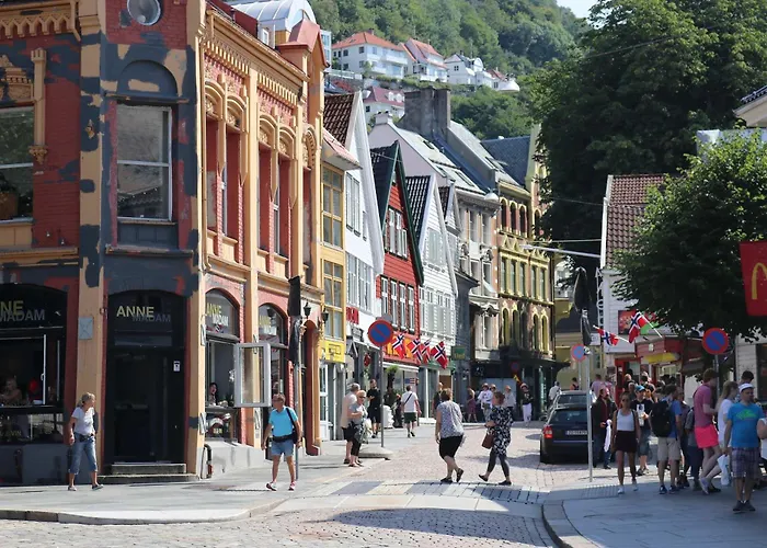 Bryggen Boutique L Uniquely L 2 Min To Floyen Apartament *