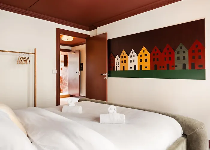 Apartament Bryggen Boutique L Uniquely L 2 Min To Floyen Bergen