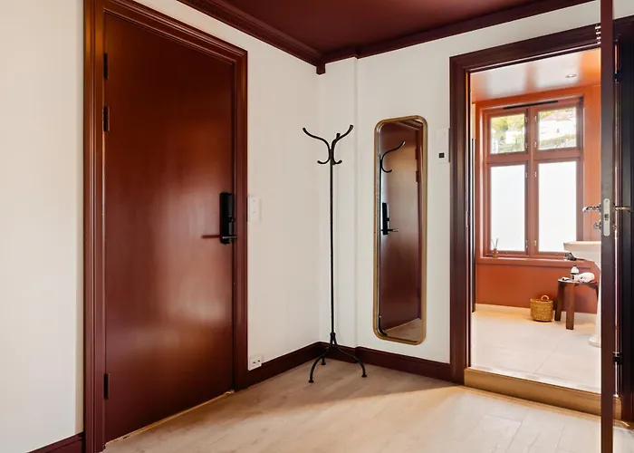 Appartamento Bryggen Boutique L Uniquely L 2 Min To Floyen