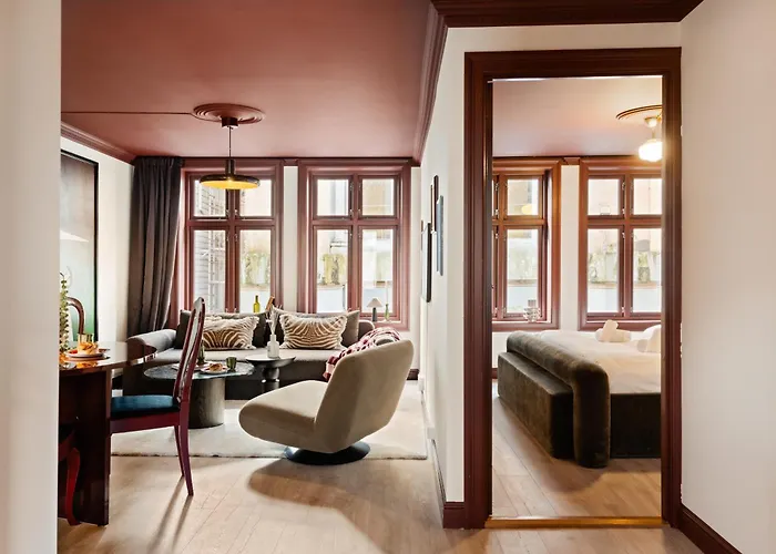 Appartamento Bryggen Boutique L Uniquely L 2 Min To Floyen *